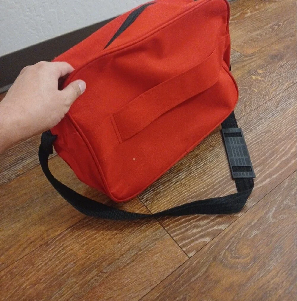Gila River Red Men's Crossbody Bag - Compact Everyday Carry